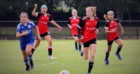 U13 Girls in the Wellington Cup